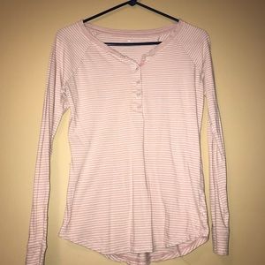 American Eagle Stripped Long Sleeve Shirt